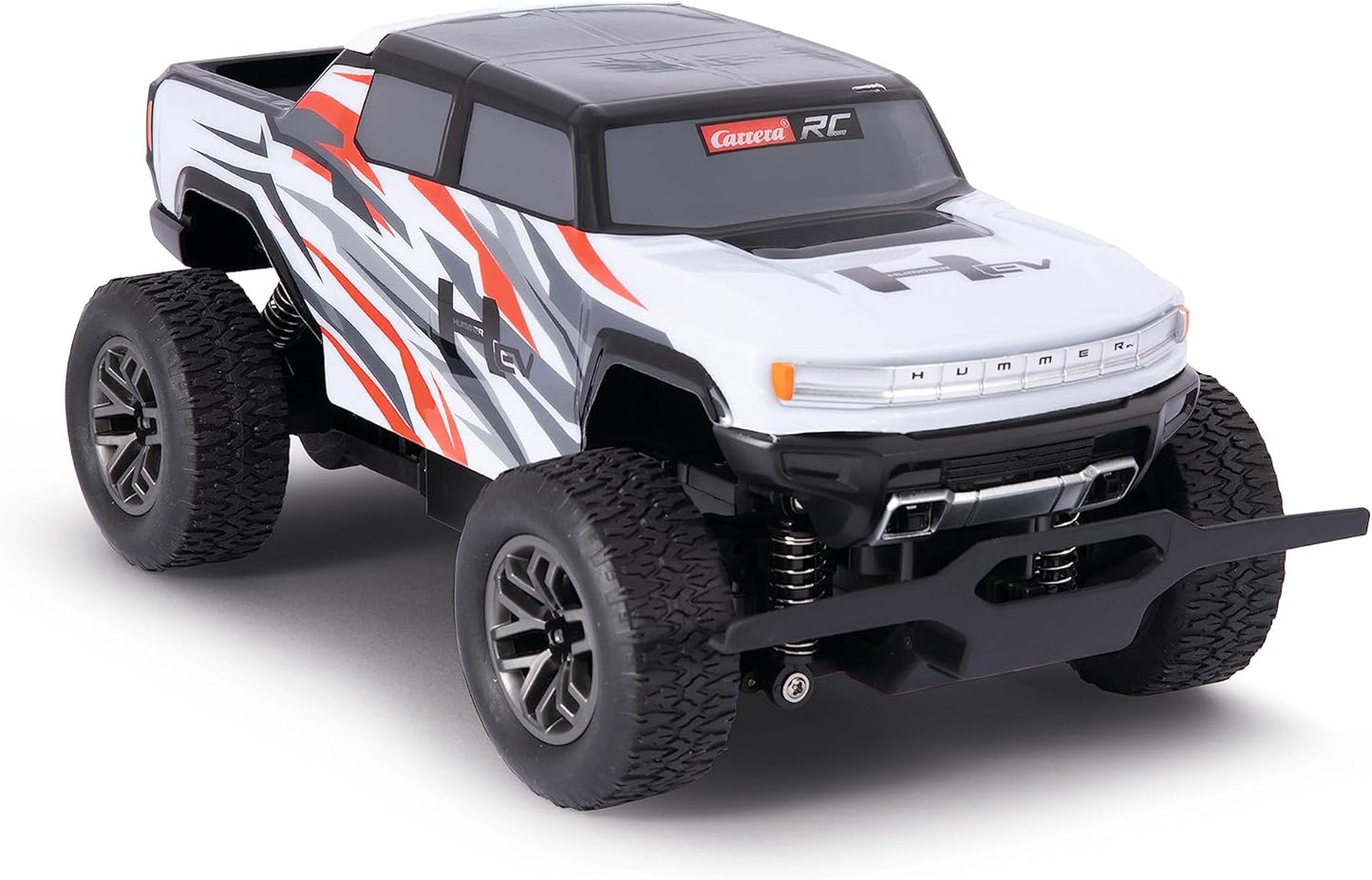 Carrera RC I Hummer Offroad I 29.6 cm Electric Model with up to 25 km/h I Robust Body & Optimised for Terrain