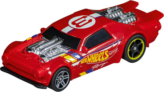 Carrera GO!!! Hot Wheels Night Shifter Red Slot Car I Scale 1:43