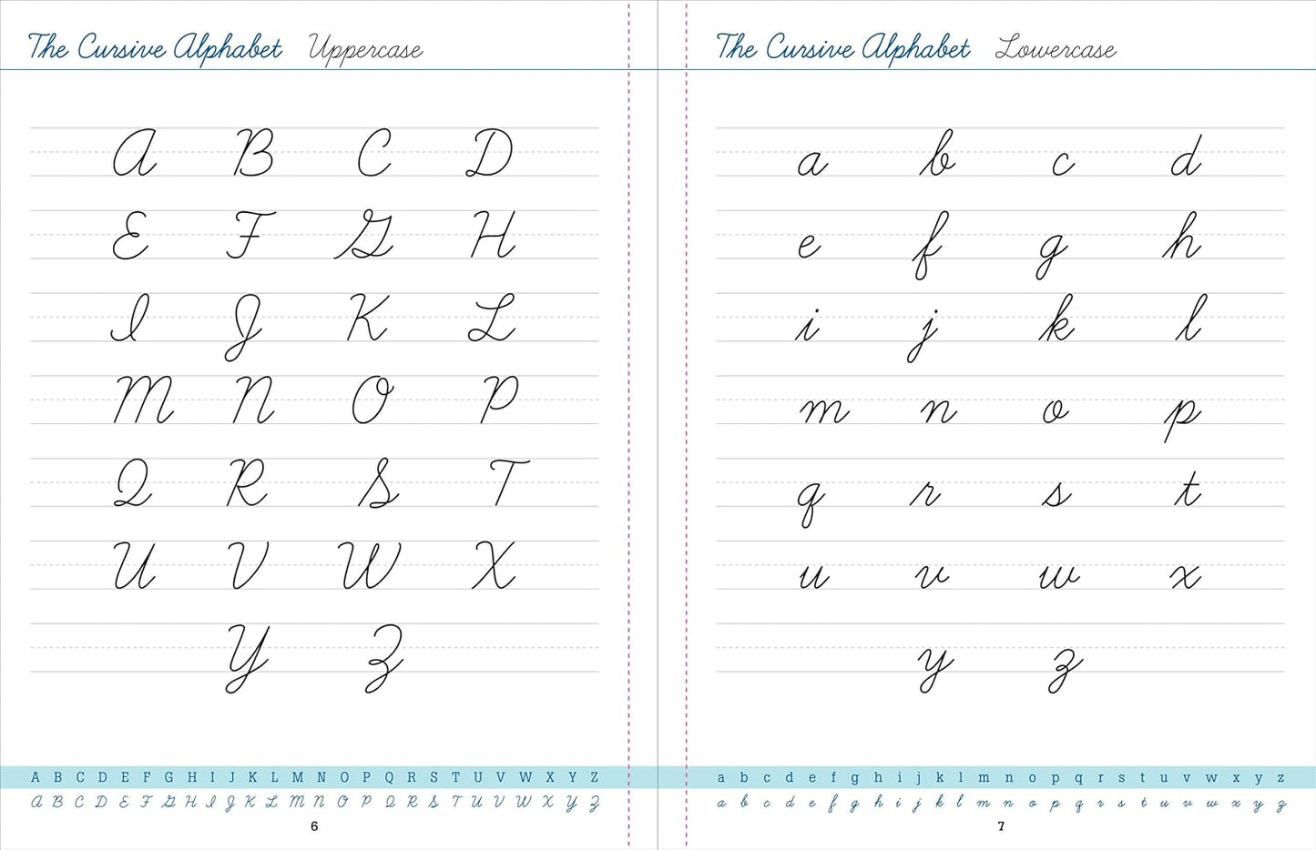 Cursive Handwriting Workbook for Teens and Young Adults