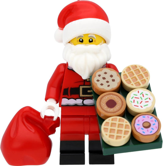 Lego Mini Figure Santa Claus (2021) / Santa Claus / Santa Claus with Accessories