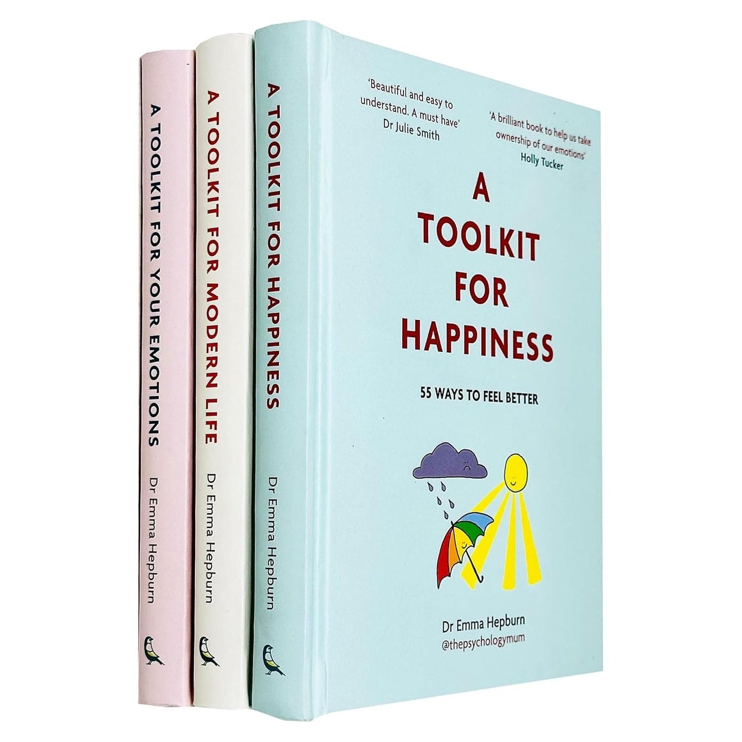 Dr Emma Hepburn Collection 3 Books Set (A Toolkit For Happiness, A Toolkit For Mordern life, A Tookit For Your Emotions)