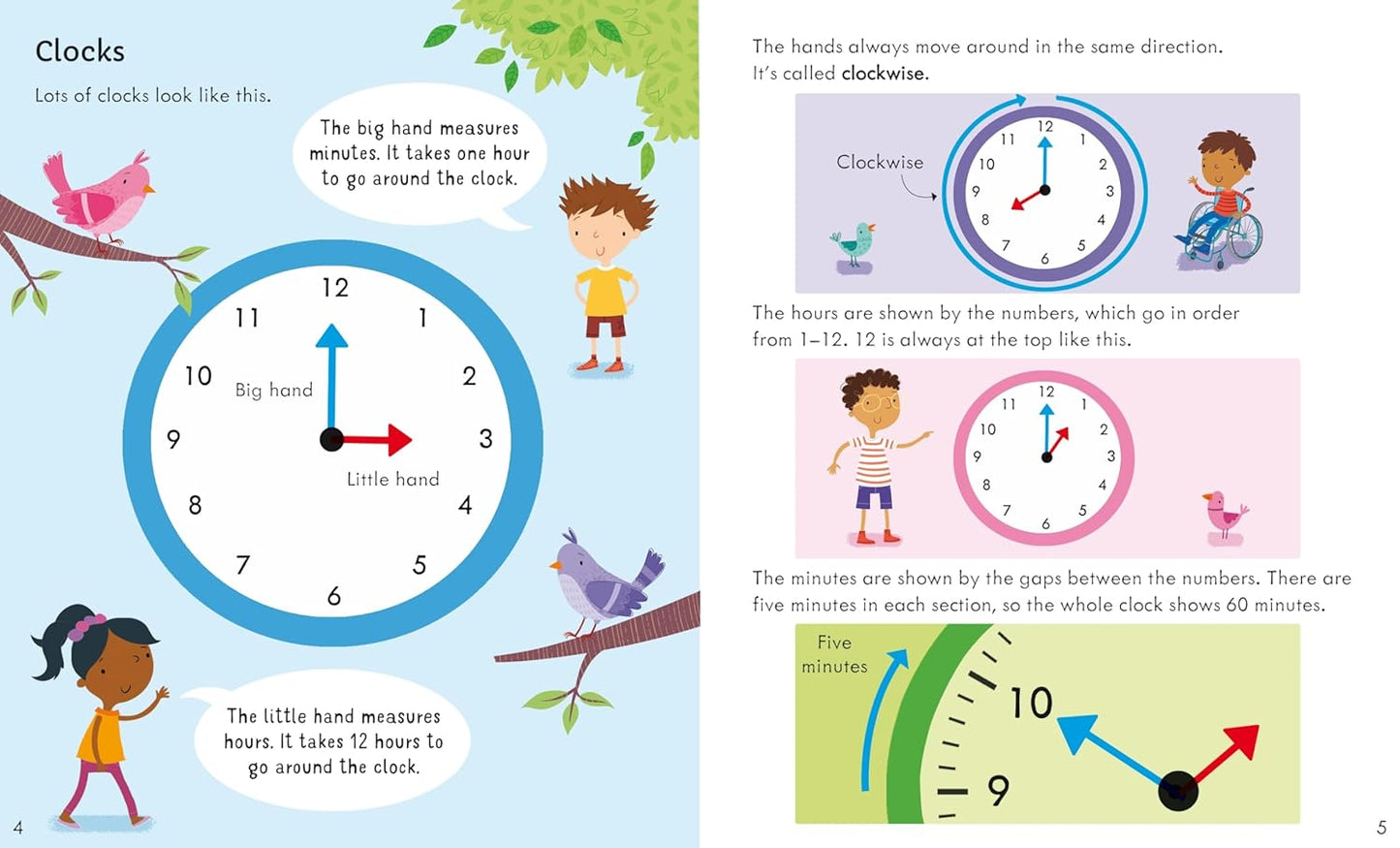 Usborne Book and Jigsaw Telling the Time