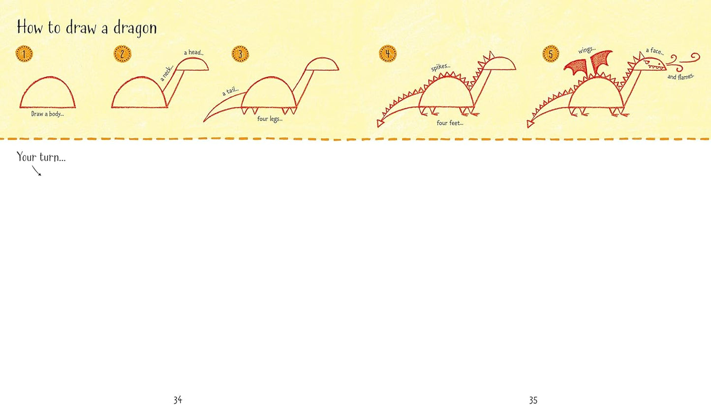 Step-by-step Drawing Book: 1