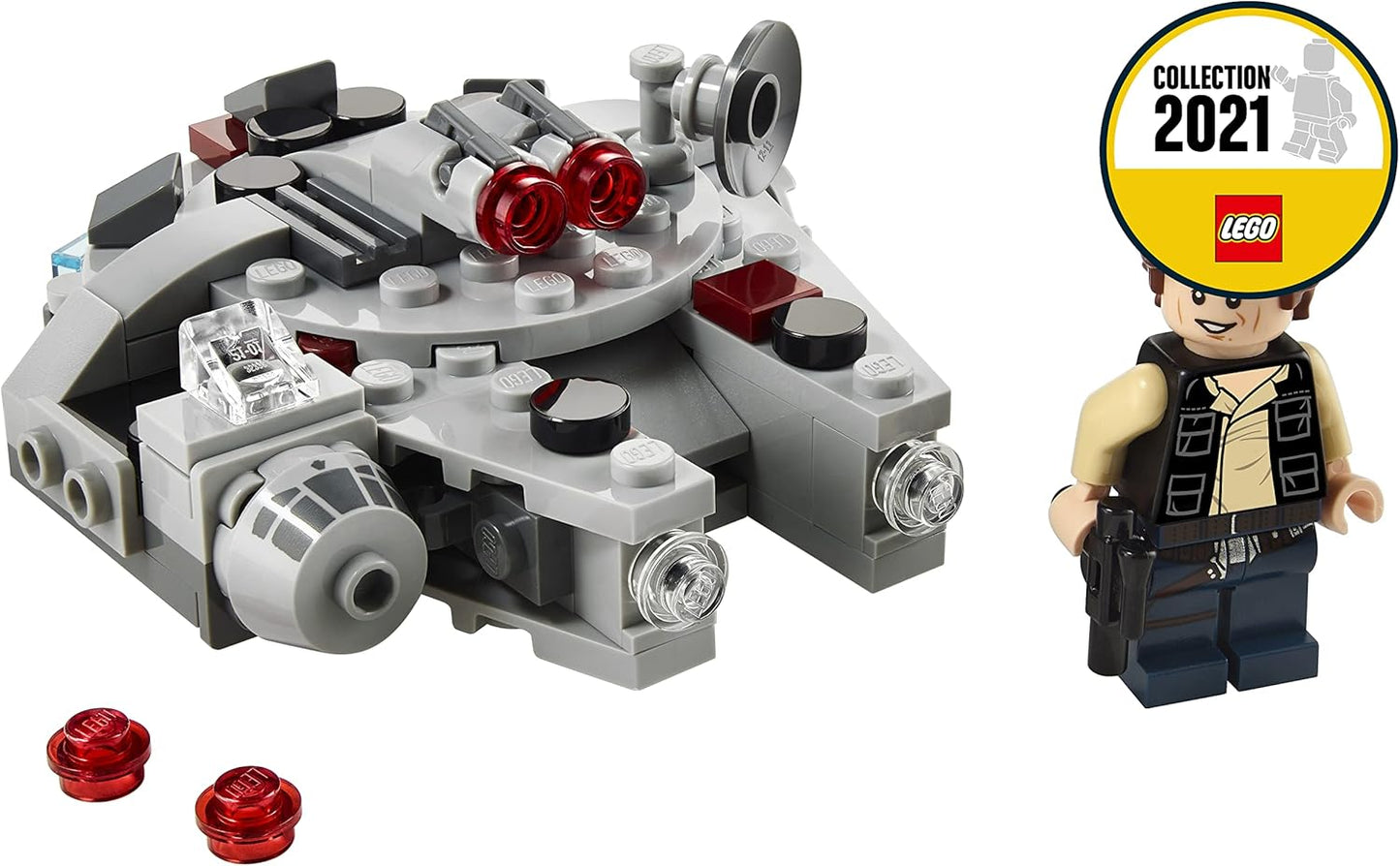 LEGO 75295 Star Wars Millennium Falcon Microfighter Toy with Han Solo Mini Figure for Boys and Girls Aged 6 Years and Up