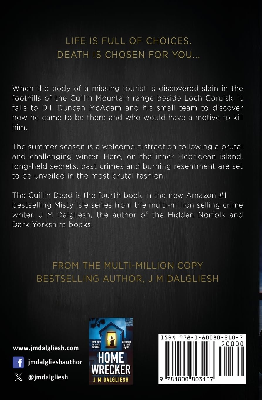 The Cuillin Dead: A D.I. Duncan McAdam Mystery: 4 (The Misty Isle)