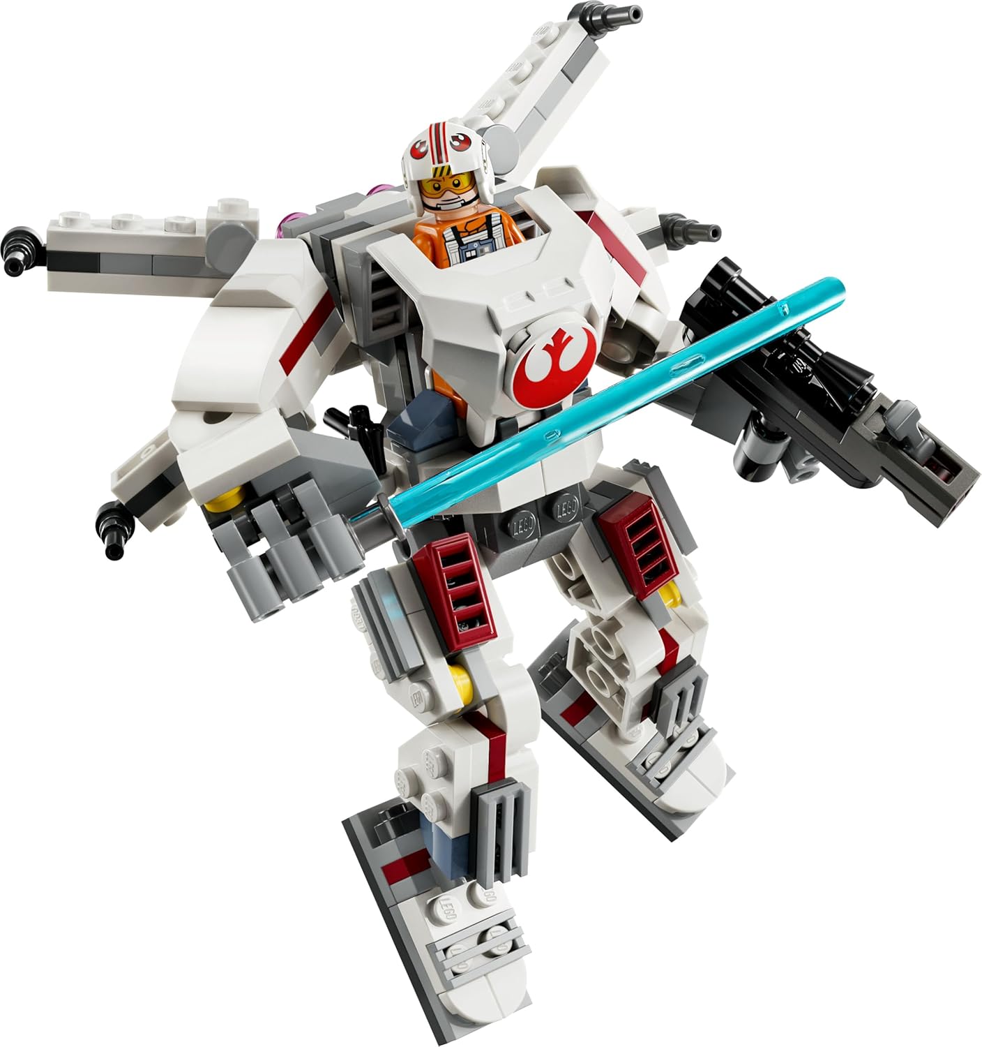 LEGO Star Wars Luke Skywalkers X-Wing Mech, Building Toy Stones for Collecting, Action Adventure, Gift Idea for Creative Boys and Girls from 6 Years, 75390