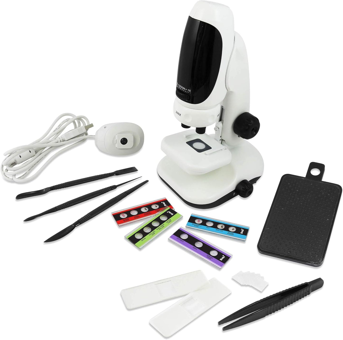 BUKI MR700 - Video Microscope with 3 Functions - Blanc