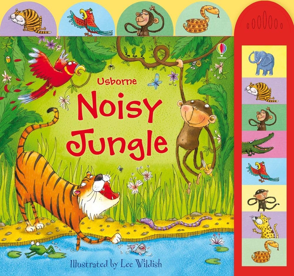 Noisy Jungle (Usborne Busy Sounds) (Noisy Books)