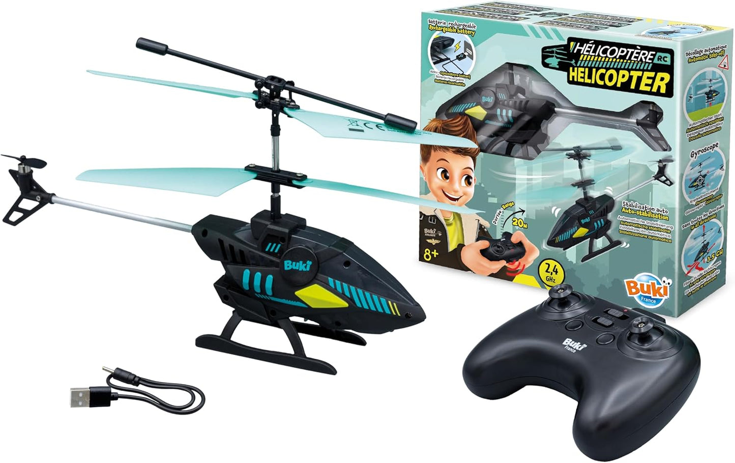 BUKI 37295 Radio-Controlled Helicopter