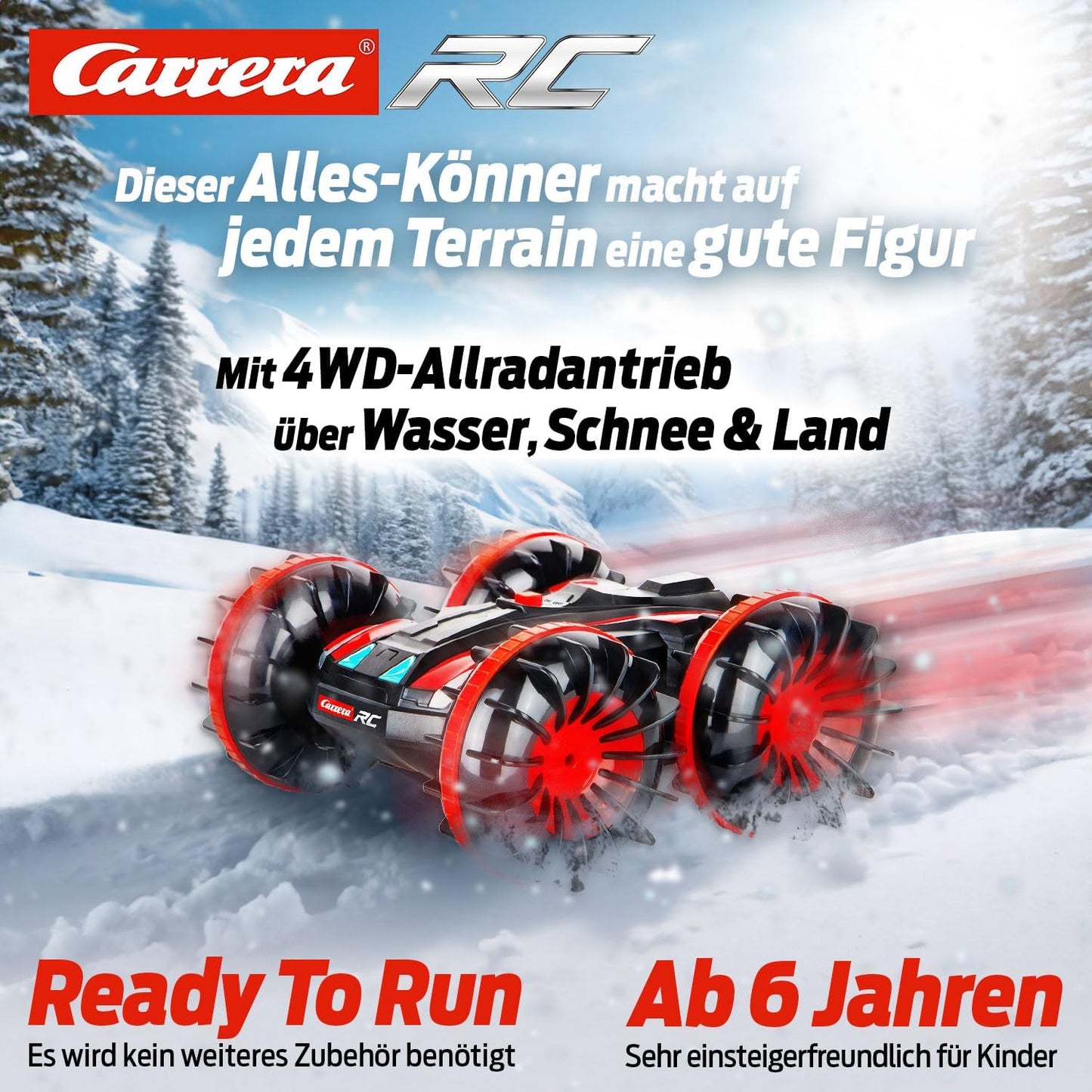 Carrera RC All-Terrain Stunt Car, Radio-Controlled Car, 370160131