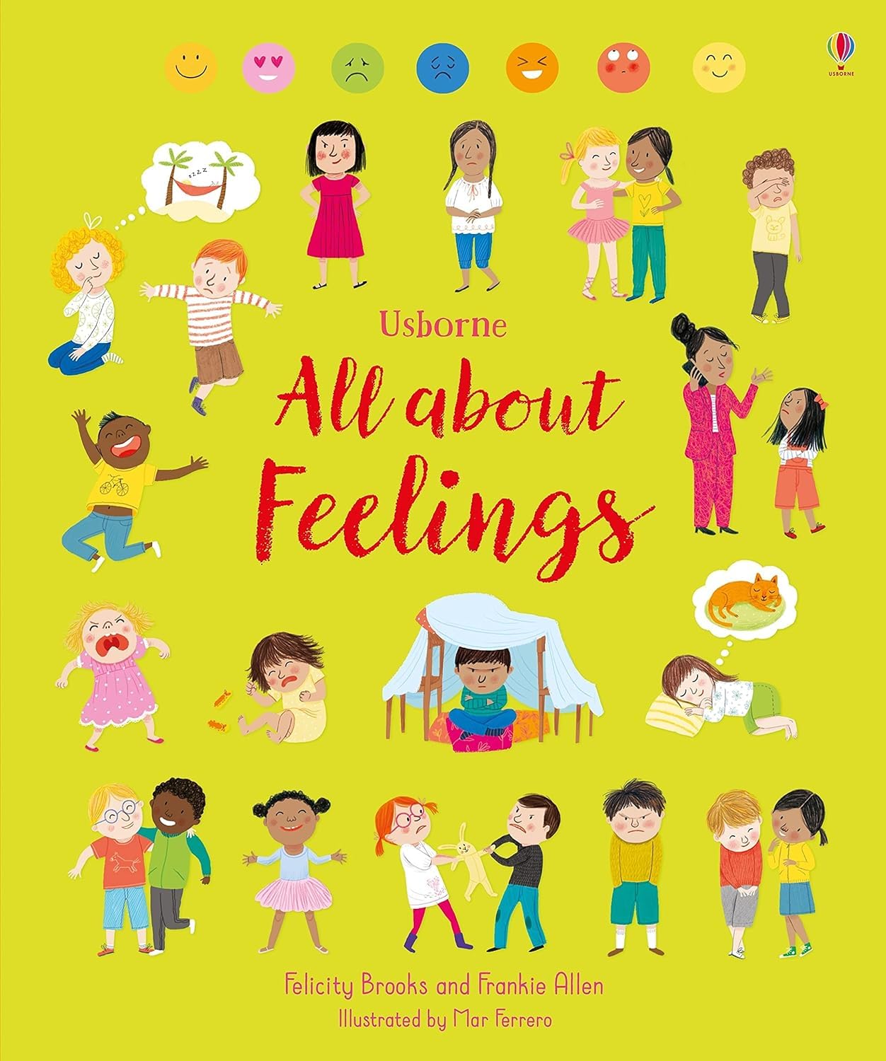 Usborne All About Feelings My First Books 6 Books Set By Felicity Brooks (All About Feelings, All About Families, All About Diversity, All About Friends, Worries and Fears, You and Your Body)