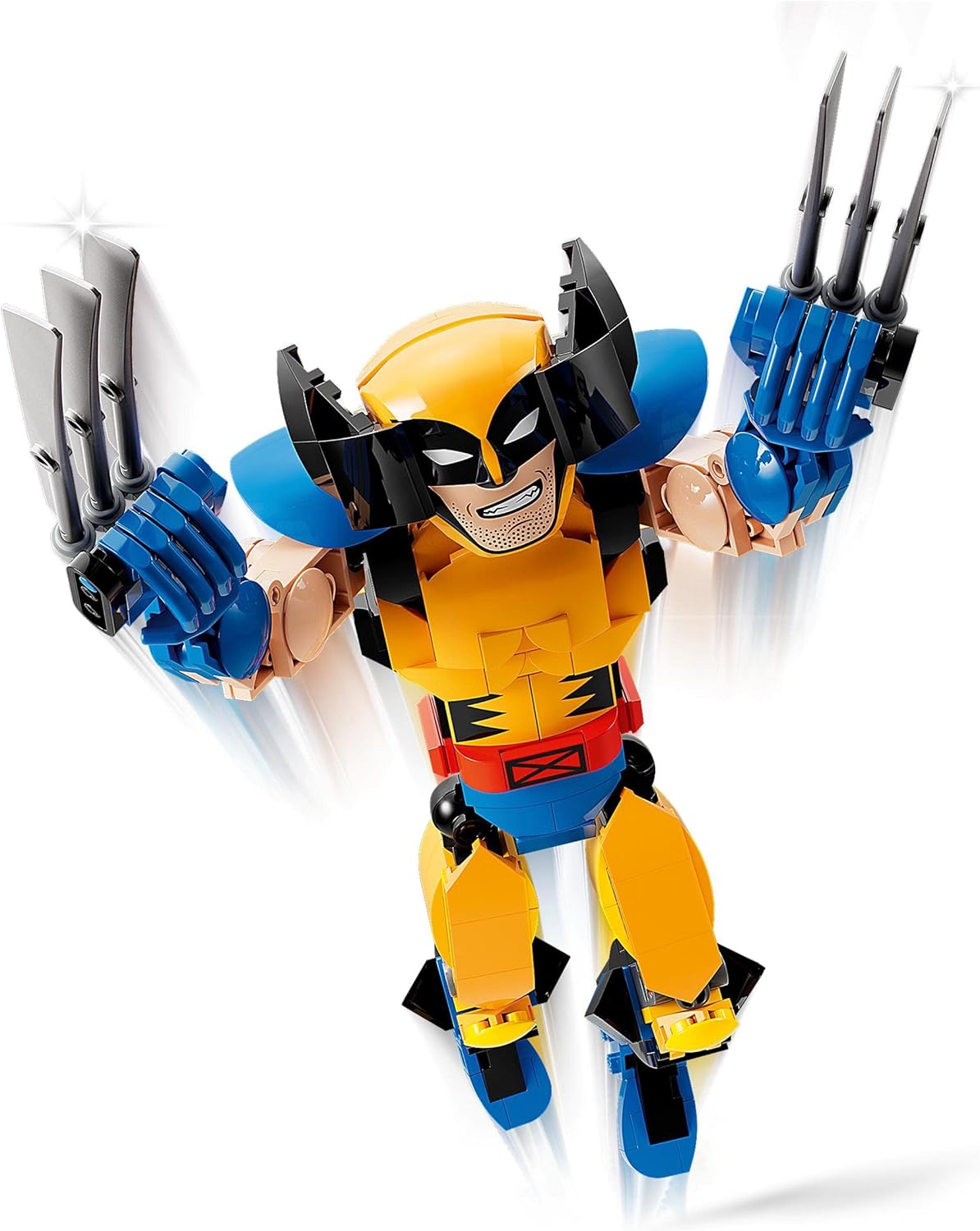 LEGO 76257 Marvel Wolverine Construction Figure, Superhero Action Figure with Claws from X-Men, Toy and Collectible for Children, Boys and Girls from 8 Years