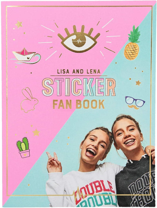 Depesche 10372 Sticker Fan Book mit vielen Aufklebern, Fan Karten und Autogrammkarte, Lisa und Lena J1MO71