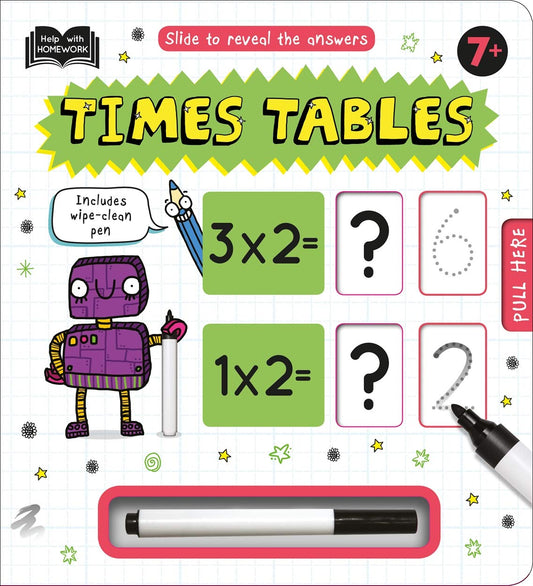 7+ Times Tables (Help With Homework)