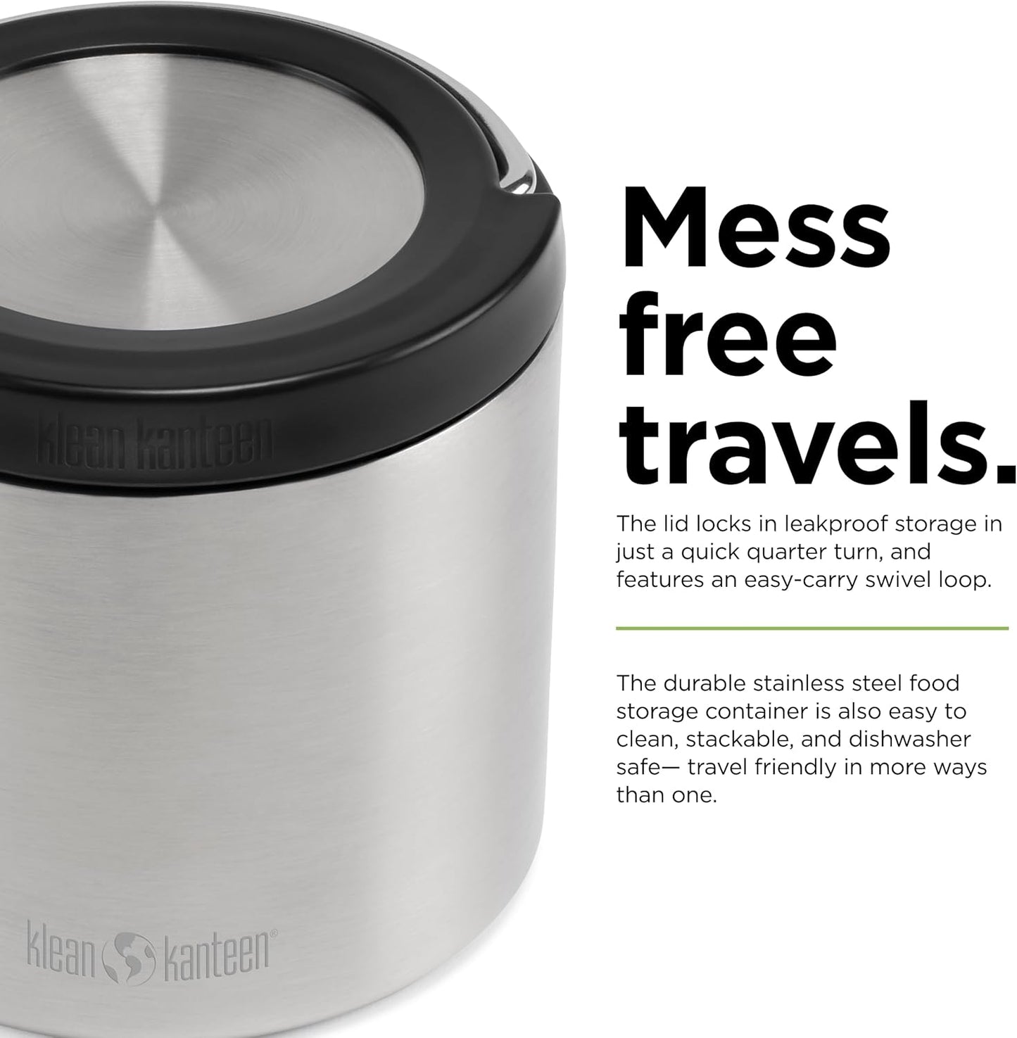 Klean Kanteen TkCanister Insulated Food Container, 1 EA, 473 ml