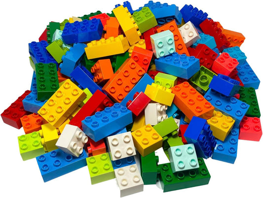 Lego® DUPLO® Building Blocks Basic Bricks Set - 50 Pieces 2 x 2 + 10 Pieces 2 x 4 - Building Blocks for Creative Building, First Building Blocks, Educational Toy, Gift for Girls and Boys from 1.5