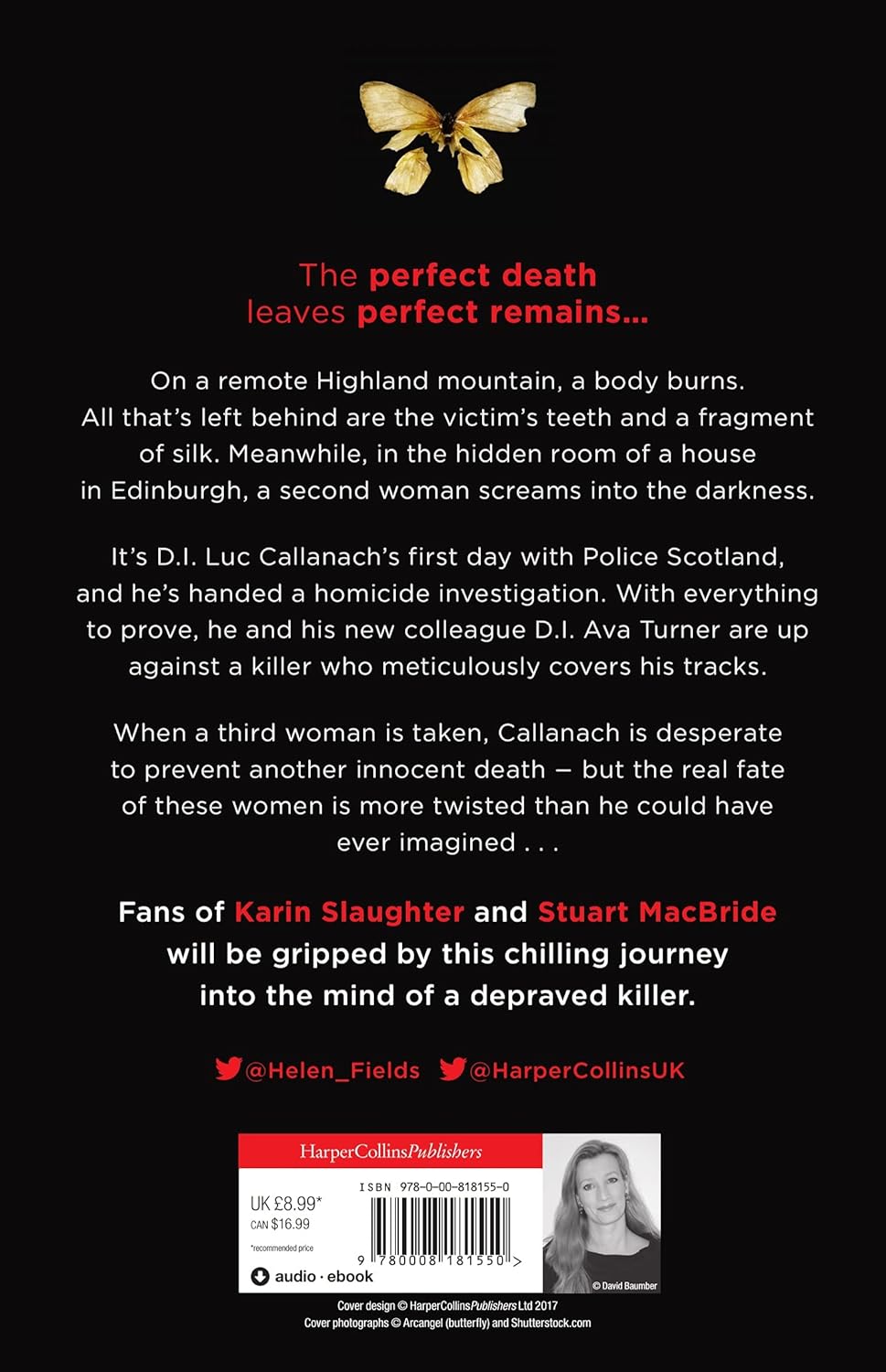 PERFECT REMAINS: A gripping crime thriller that will leave you breathless: Book 1 (A DI Callanach Thriller)