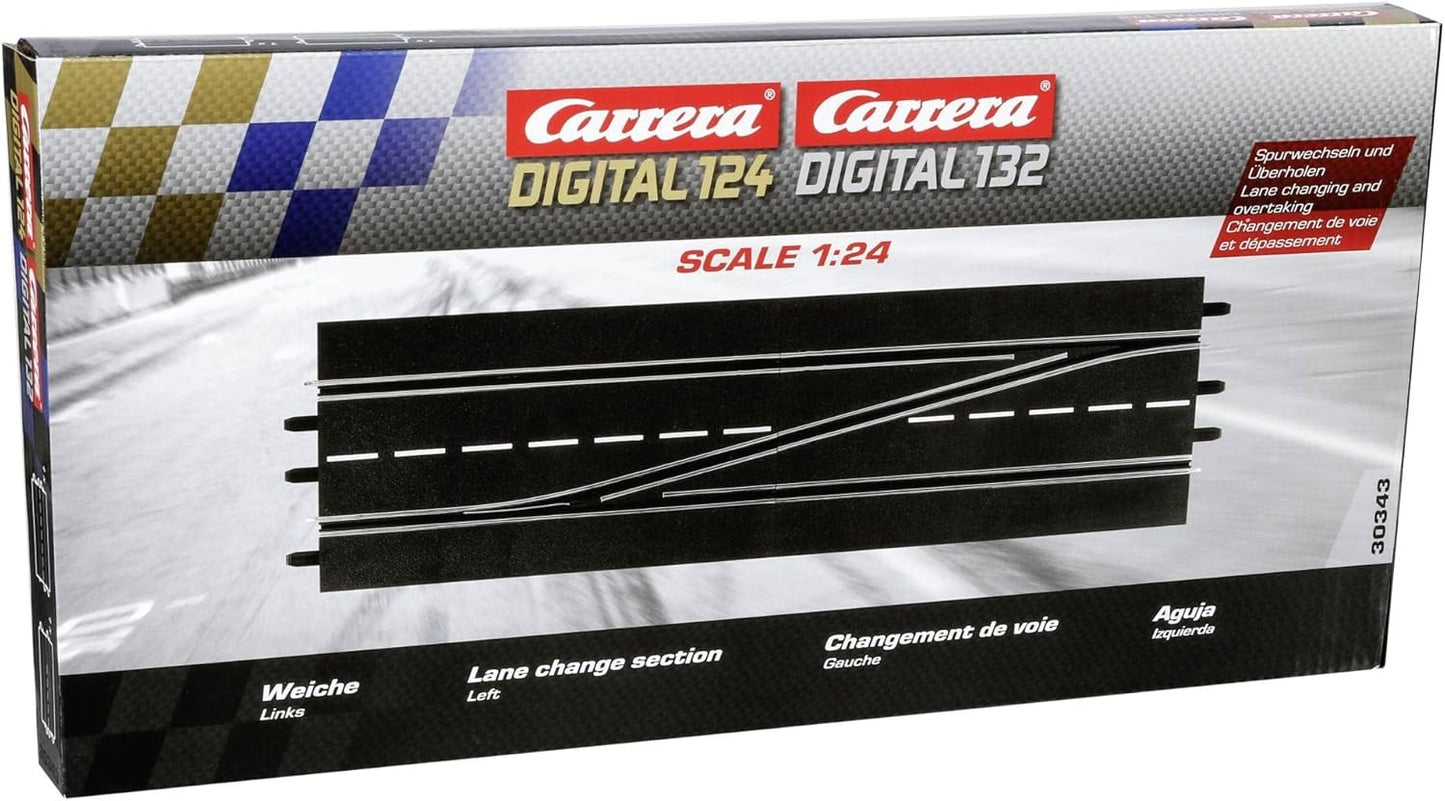 Carrera Lane Change Left Section for Toy Cars