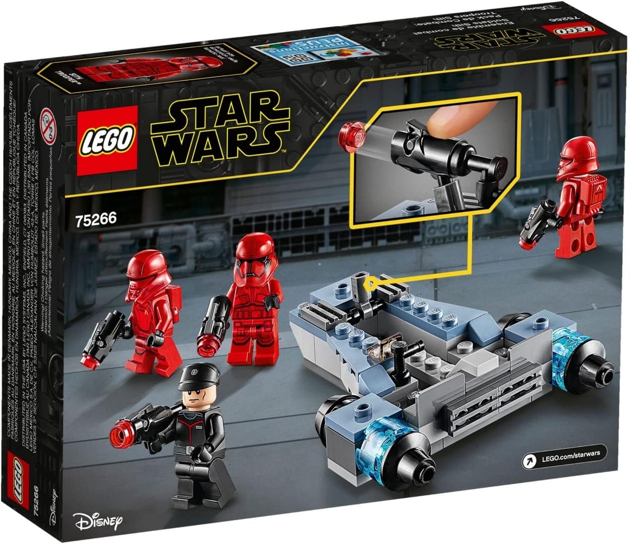 Lego 75266 Sith Troopers Battle Pack Star Wars Construction Kit