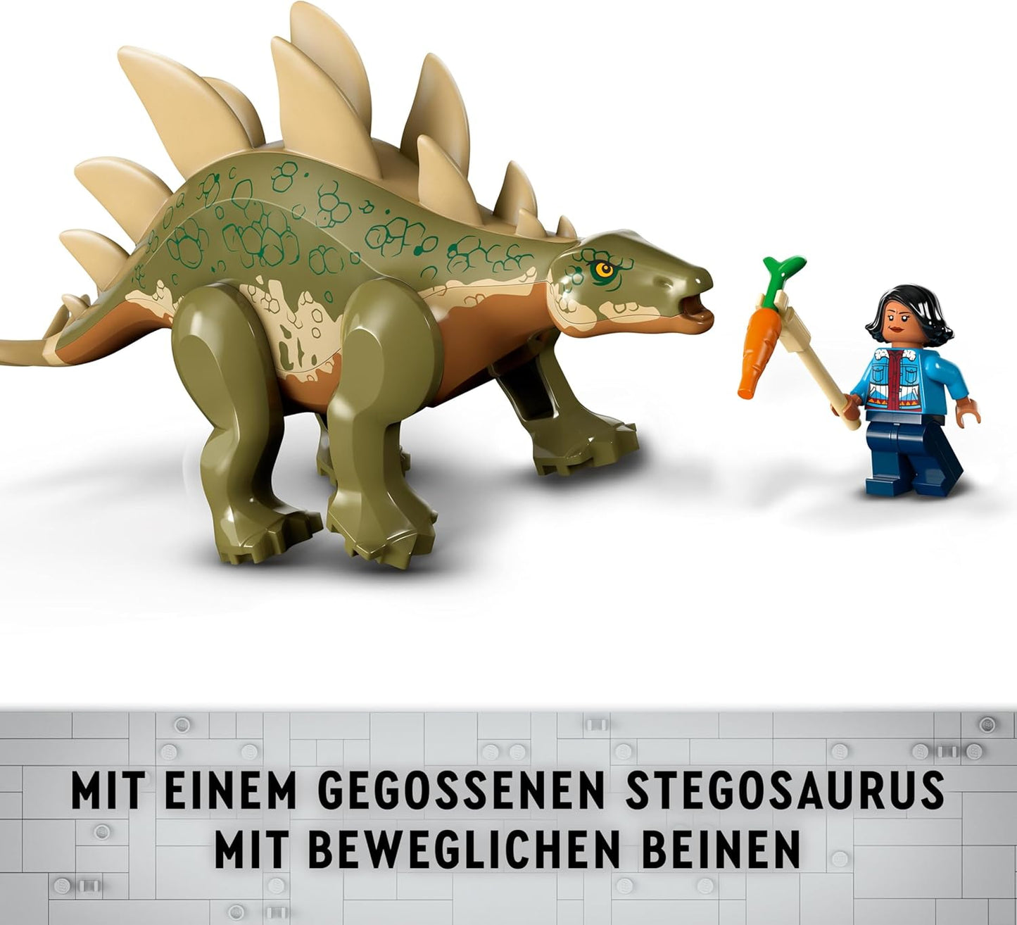 LEGO Jurassic World Dinosaur Missions: Discovery of Stegosaurus, Adventure Playset for Boys and Girls from 6 Years, Gift for Ben and Sammy Fans 76965