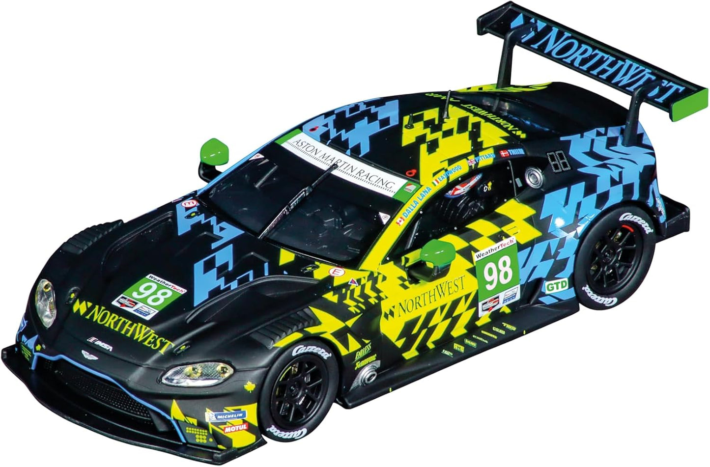 Carrera 32022 Digital132 Aston Martin Vantage GT3 Northwest No.98 Rolex 24H Scale 1:32