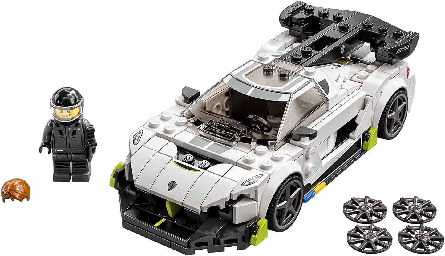 LEGO Speed Champions Koenigsegg Jesko 76900 Building Toy for Kids and Car Fans; New 2021 (280 Pieces)