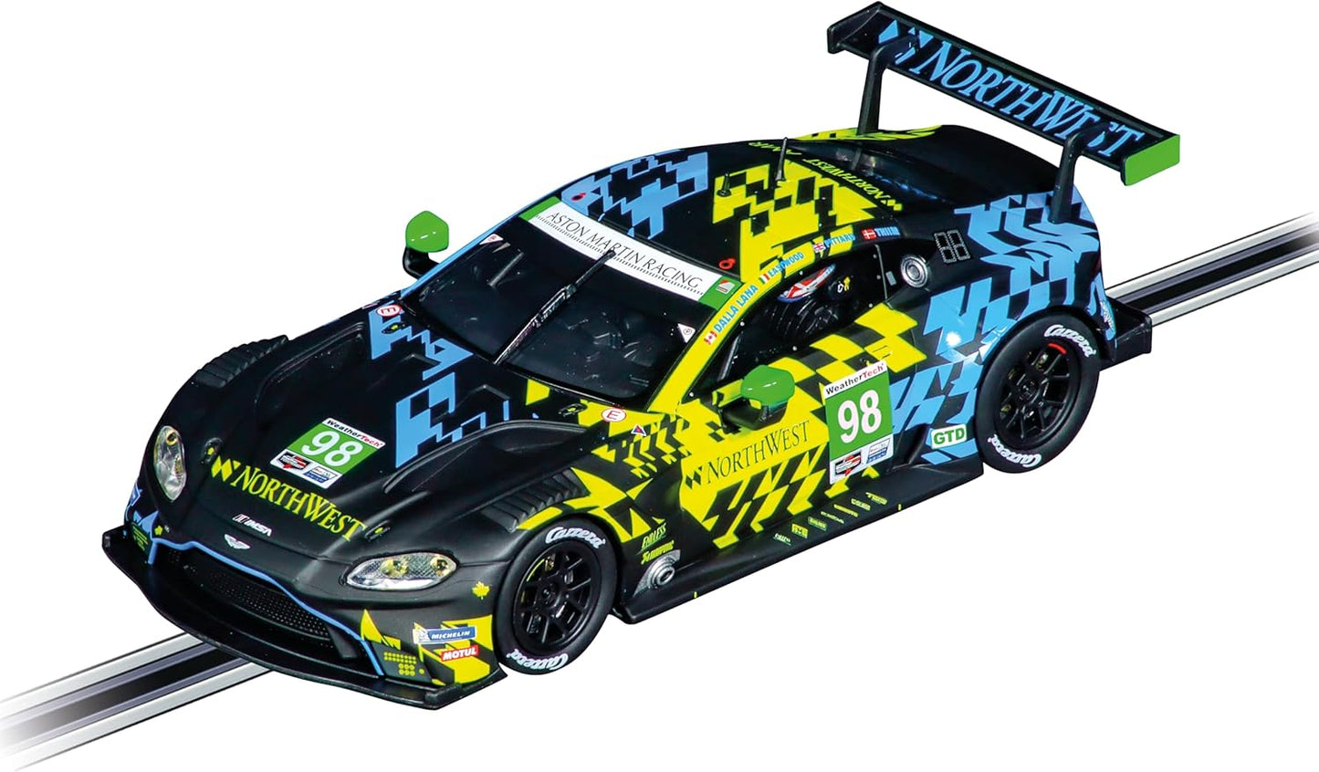 Carrera 32022 Digital132 Aston Martin Vantage GT3 Northwest No.98 Rolex 24H Scale 1:32