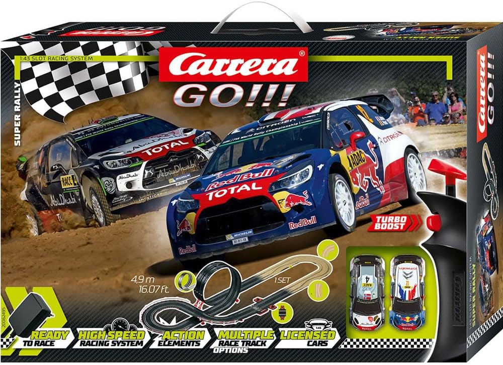 Carrera Go!!! Super Rally 20062495 Car Racing Track Set