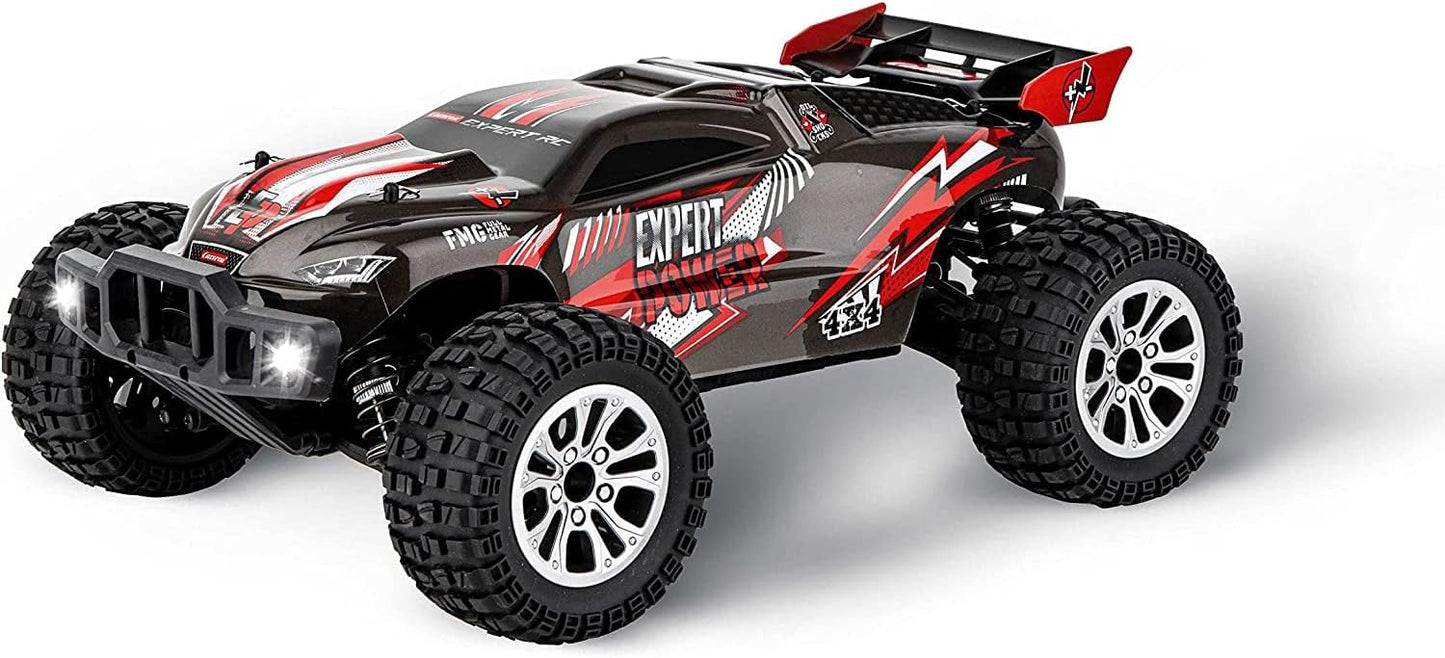 Carrera Expert RC 2.4 GHz Brushless Buggy, Ultimate Off-Road Driving Fun, 60 km/h Top Speed, Scale 1:10, Oil Pressure Shock Absorber, High-Precision Metal Gear and Special Ball Bearings, from 14 Years