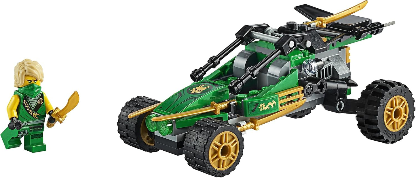 LEGO 71700 Ninjago Legacy Lloyds Jungle Robber Car with Lloyd Mini Figure, Tournament of the Elements Kit