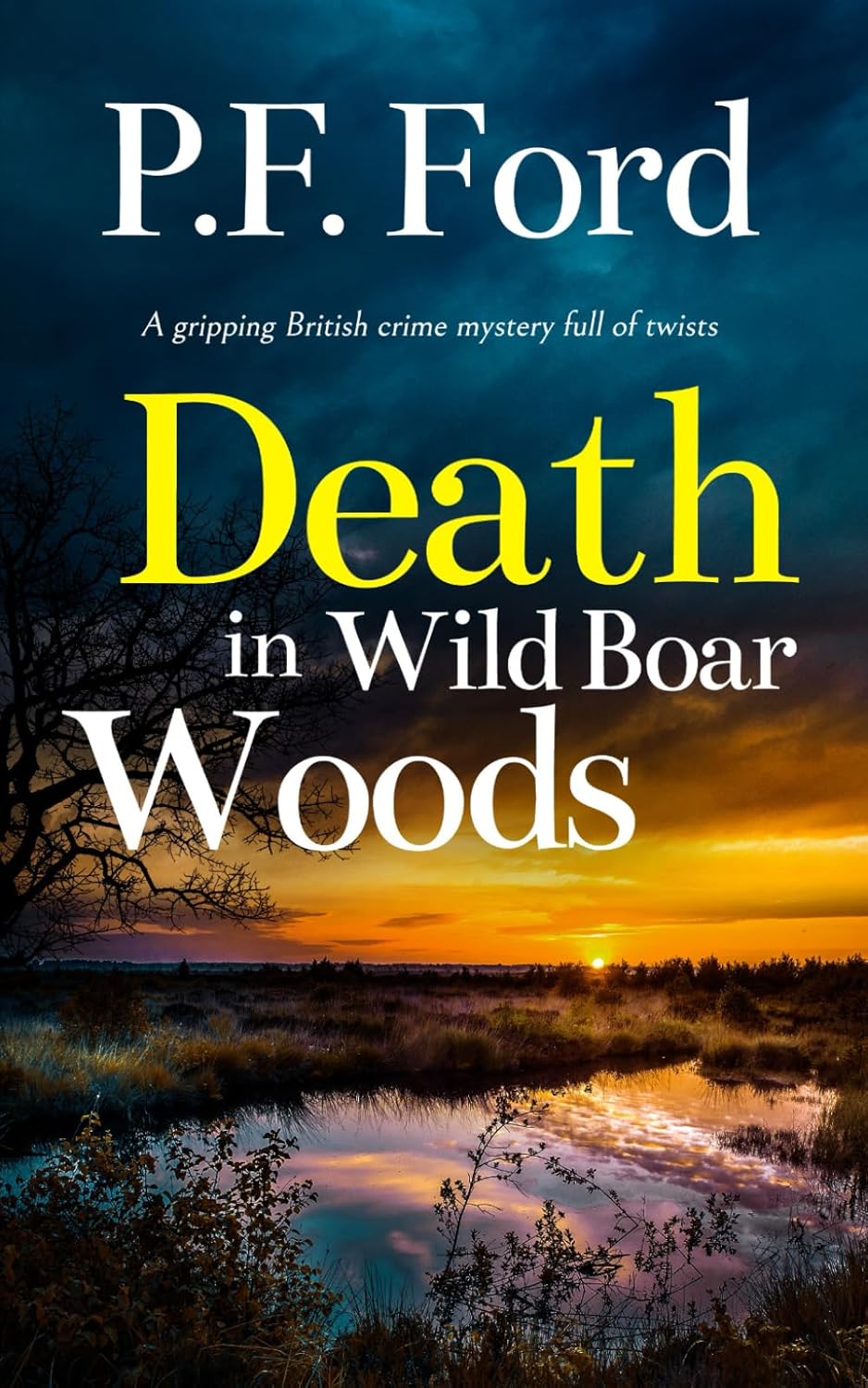 DEATH IN WILD BOAR WOODS a gripping British crime mystery full of twists (Slater and Norman Mysteries)