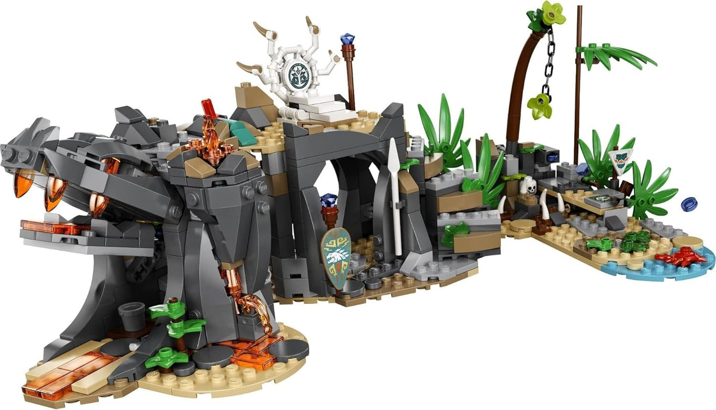 LEGO 71747 Ninjago The Village of the Guardians Construction Set, with Ninja Cole, Jay and Kai Mini Figures, Toy from 8 Years