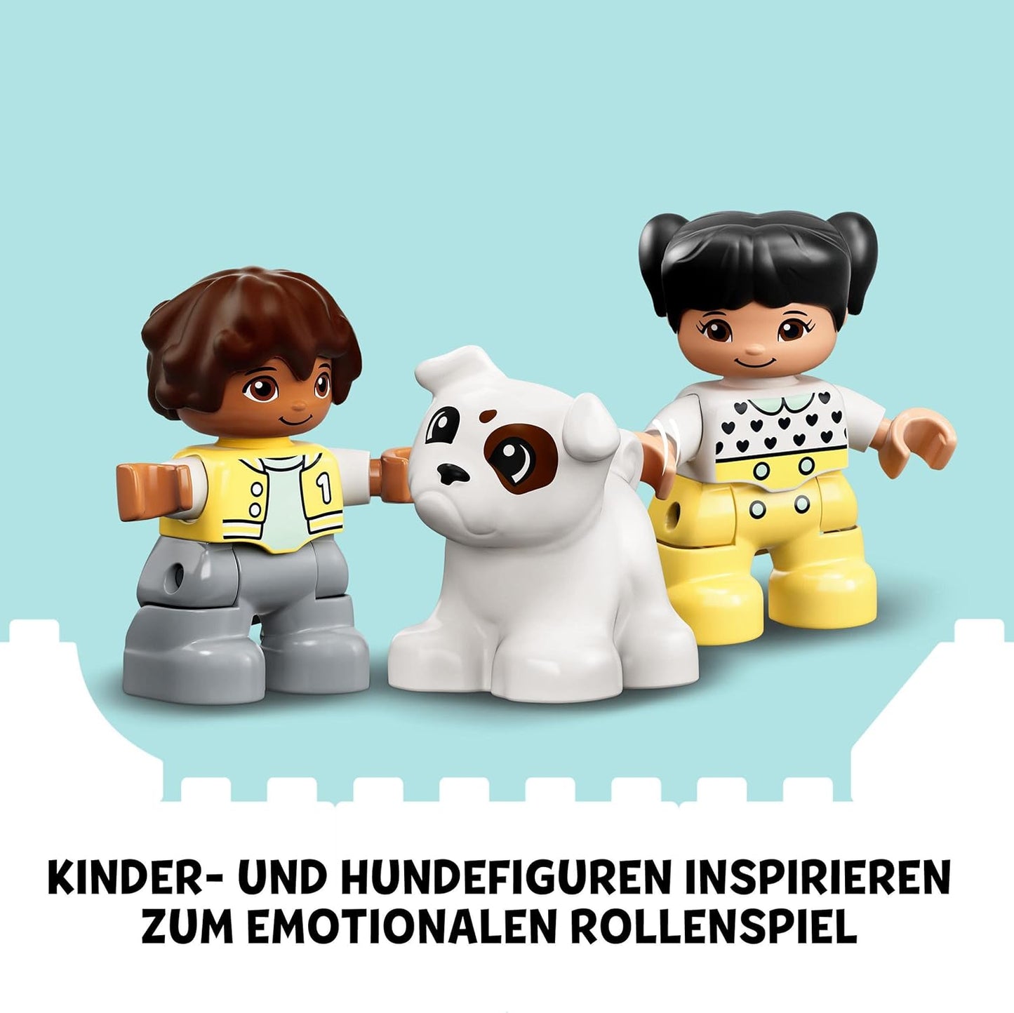 LEGO DUPLO Zahlenzug - Zählen lernen, Zug Spielzeug, Lernspielzeug für Kinder ab 1, 5 Jahren, Baby Spielzeug für Mädchen und Jungen 10954