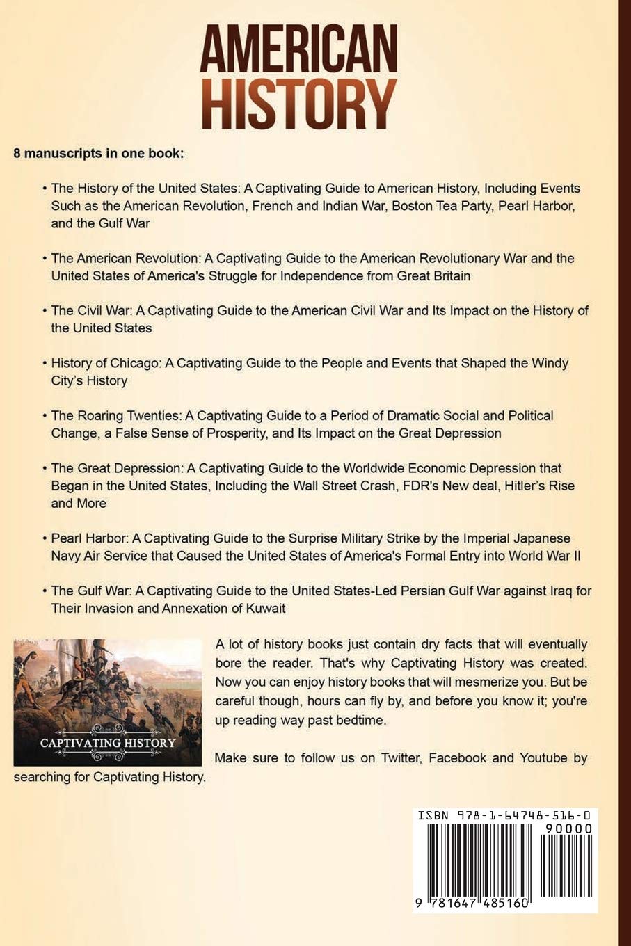 American History: A Captivating Guide to the History of the United States of America, American Revolution, Civil War, Chicago, Roaring Twenties, Great ... Harbor, and Gulf War (Exploring U.S. History)