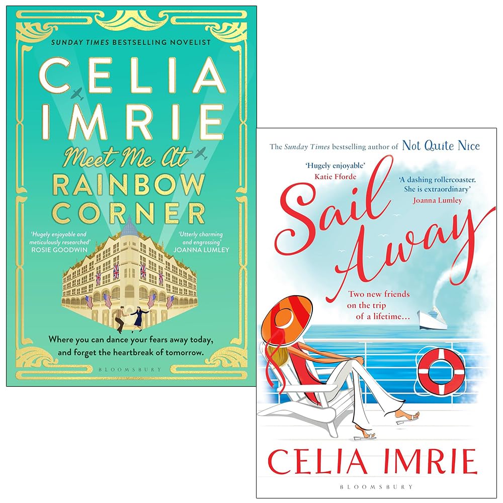 Коллекция Celia Imrie, набор из 2 книг («Встречаемся в Радужном уголке» и «Уплыть»)