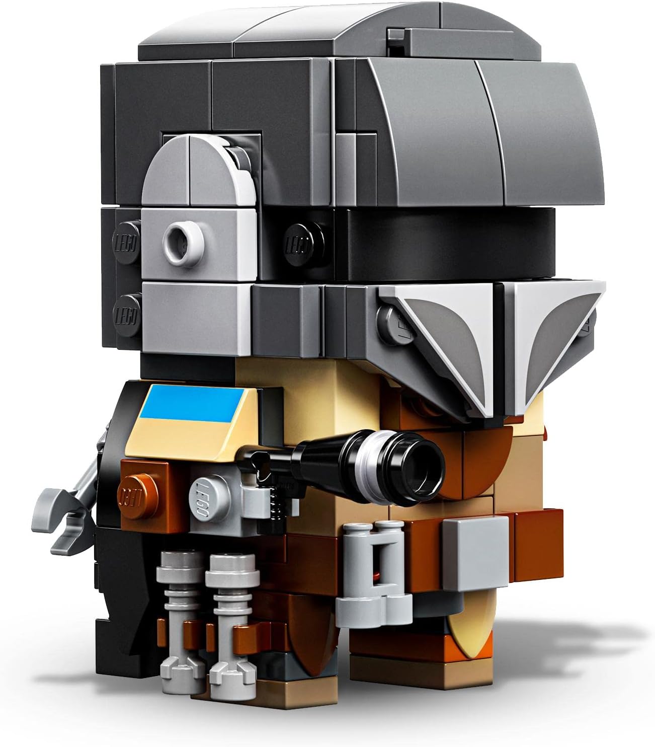 LEGO 75317 BrickHeadz Star Wars - The Mandalorian and the Child, Baby Yoda Building Set (295 Pieces)