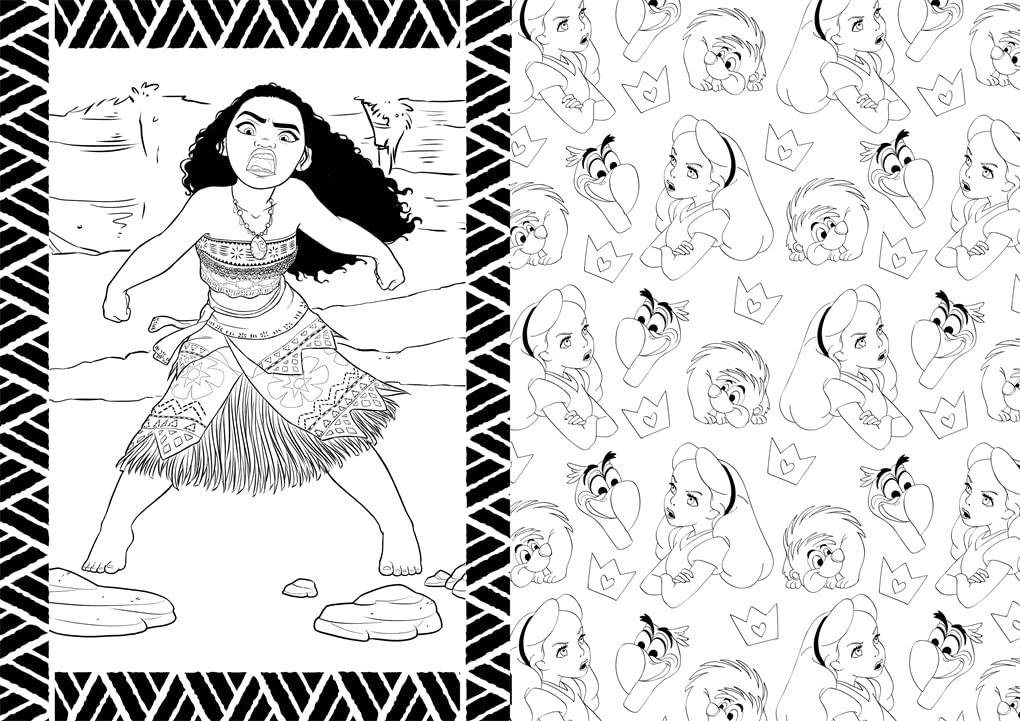 Disney: Empowering Colouring (Young Adult Colouring)