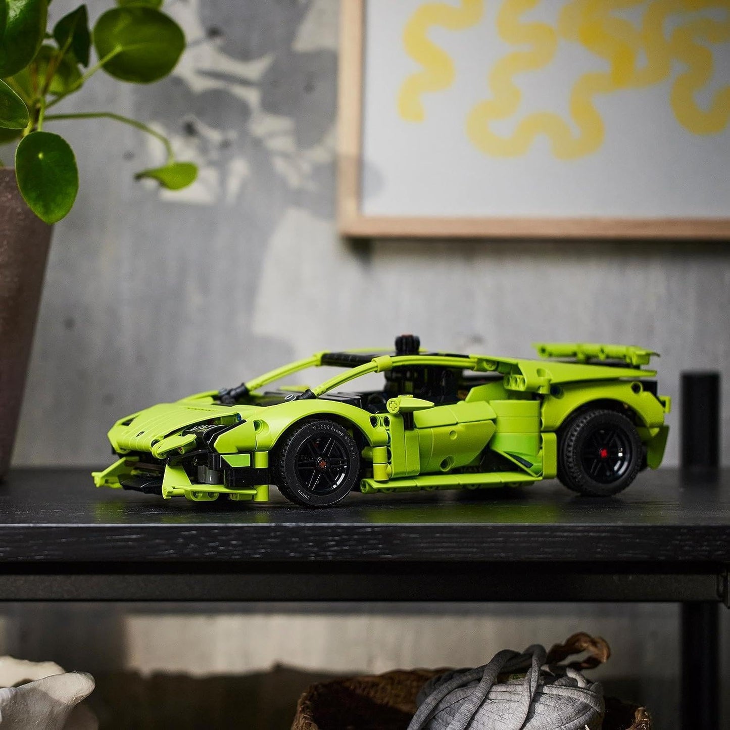 LEGO 42161 Technic Lamborghini Huracán Tecnica Toy Car Model Kit, Racing Car Construction Kit for Kids, Boys, Girls and Motorsport Fans, Collectable Car Gift