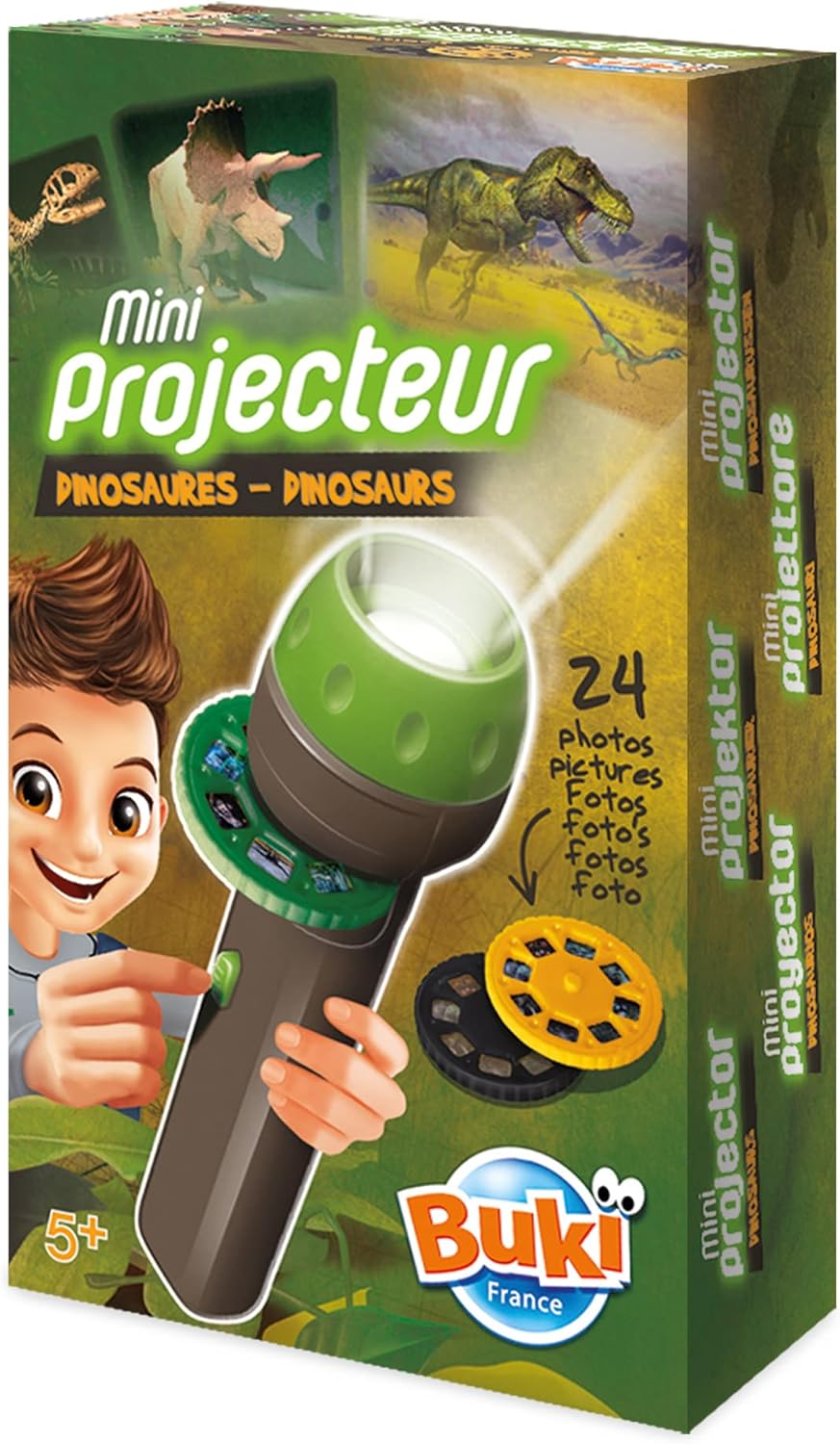 Buki France 6302DIN Mini Projector Dinosaur