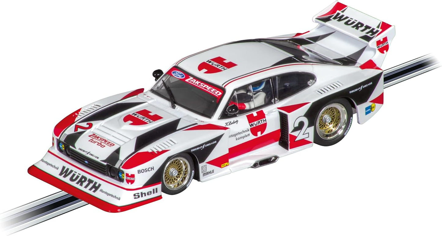 Carrera 31042 Digital132 Ford Capri Zakspeed Turbo Würth Zakspeed Team