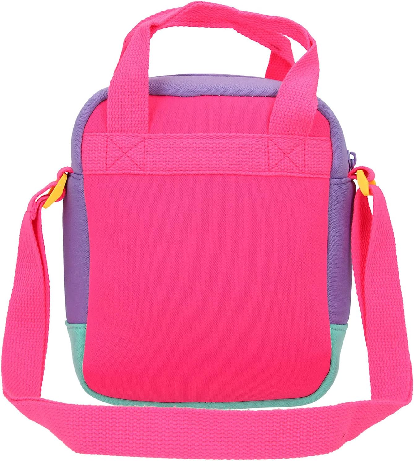 Depesche 11254 Shoulder Bag in Summer Top Model Miami Design, Approx. 20 x 18 x 10 cm, Made of Neoprene and Stylish Holo Film