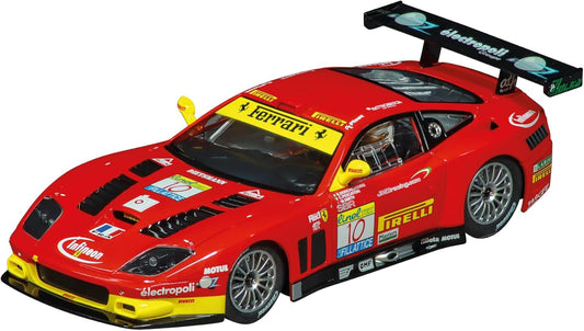 Carrera Digital 124 I Ferrari 575 GTC "No.10" Spa Francorchamps 2017 I Car for Racetrack | Racetracks and Licensed Slot Cars | Up to 4 Players | For Children from 10 Years & Adults