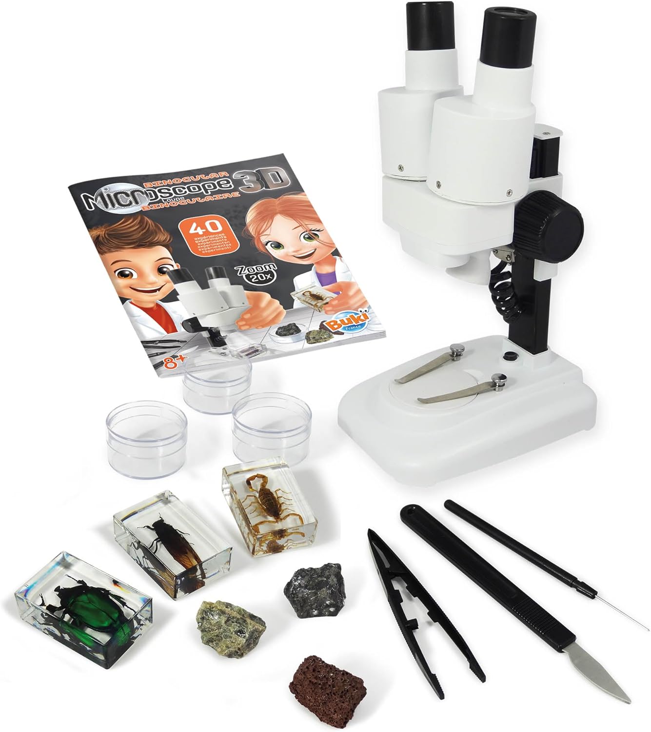 BUKI MR500 - Binocular Microscope 3D