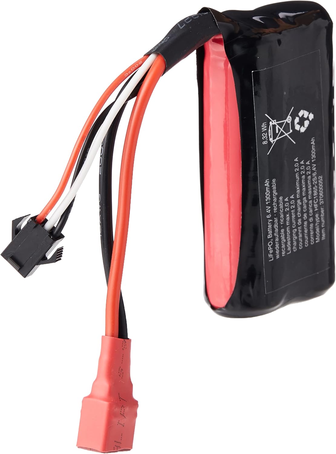 Carrera - 370600052 - Carrera LiFePo4 Battery 6.4 V 1300 mAh 13 A