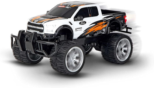 Carrera RC Ford F-150 Raptor I Remote Controlled RC Truck I For Children and Adults from 6 Years I Rechargeable Battery for 40 Minutes of Driving Fun I 18 km/h I For Beginners and Professionals I 2.4