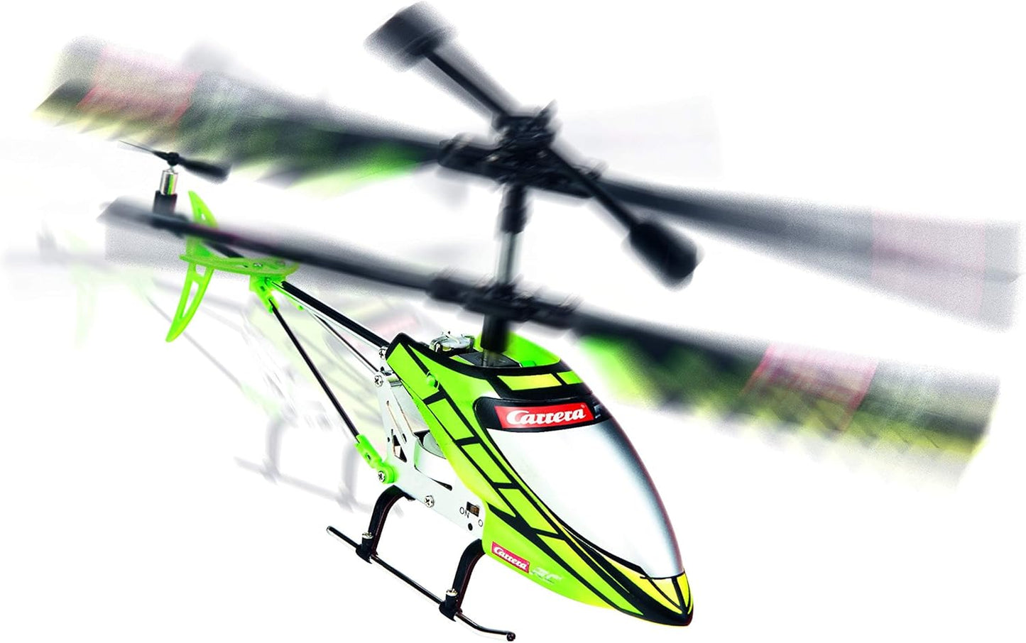 Carrera RC Remote Controlled Helicopter 2.4 GHz Green Chopper 2.0 I RC Helicopter for Children & Adults, Boys & Girls I Professional Flying Experience Indoor & Outdoor I Ideal for Beginners