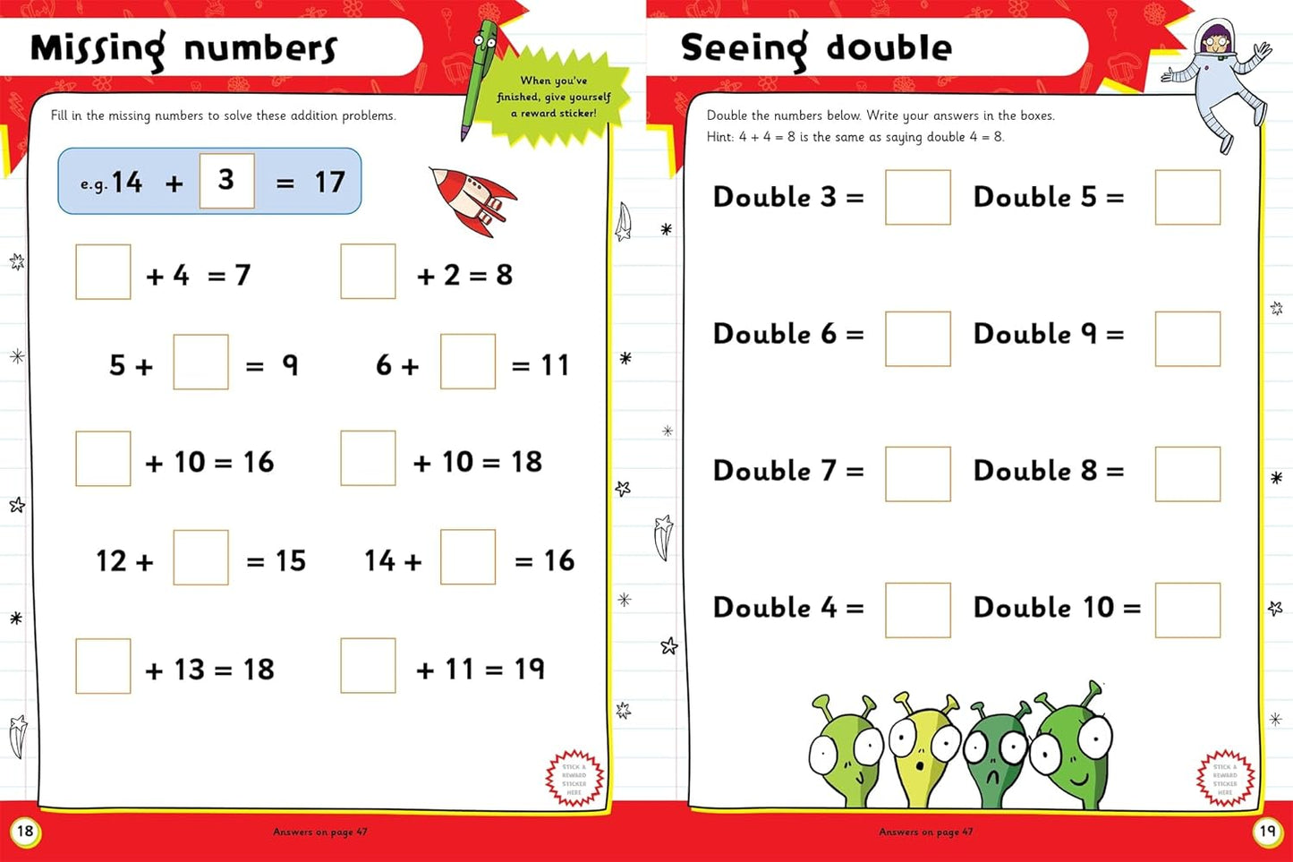 Help With Homework: Age 5+ Adding & Subtracting (Practise Key Stage 1 Maths skills for school)