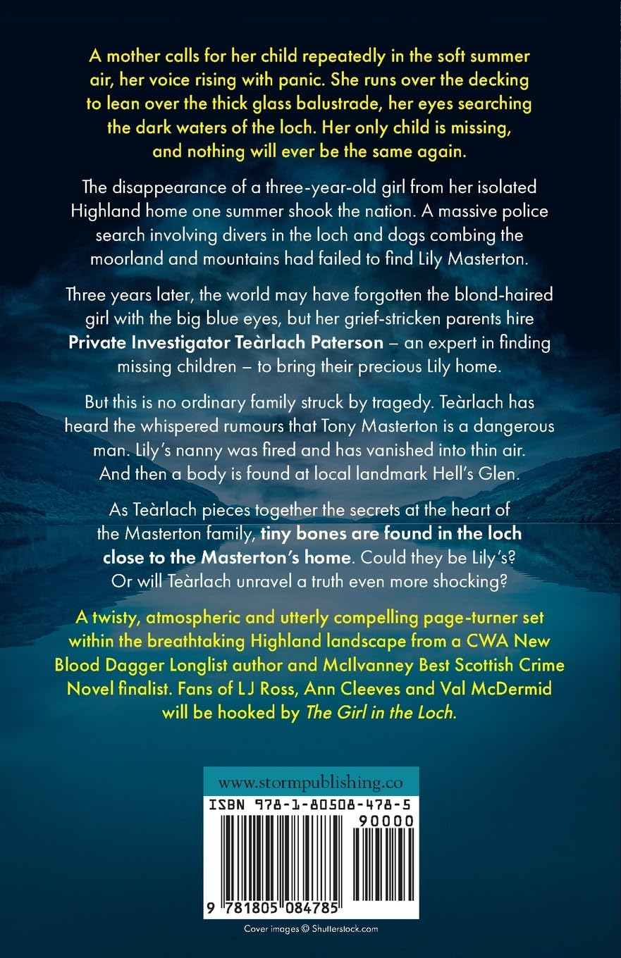 The Girl in the Loch: A gripping and twisty Scottish murder mystery: 1 (Private Investigator Teàrlach Paterson)