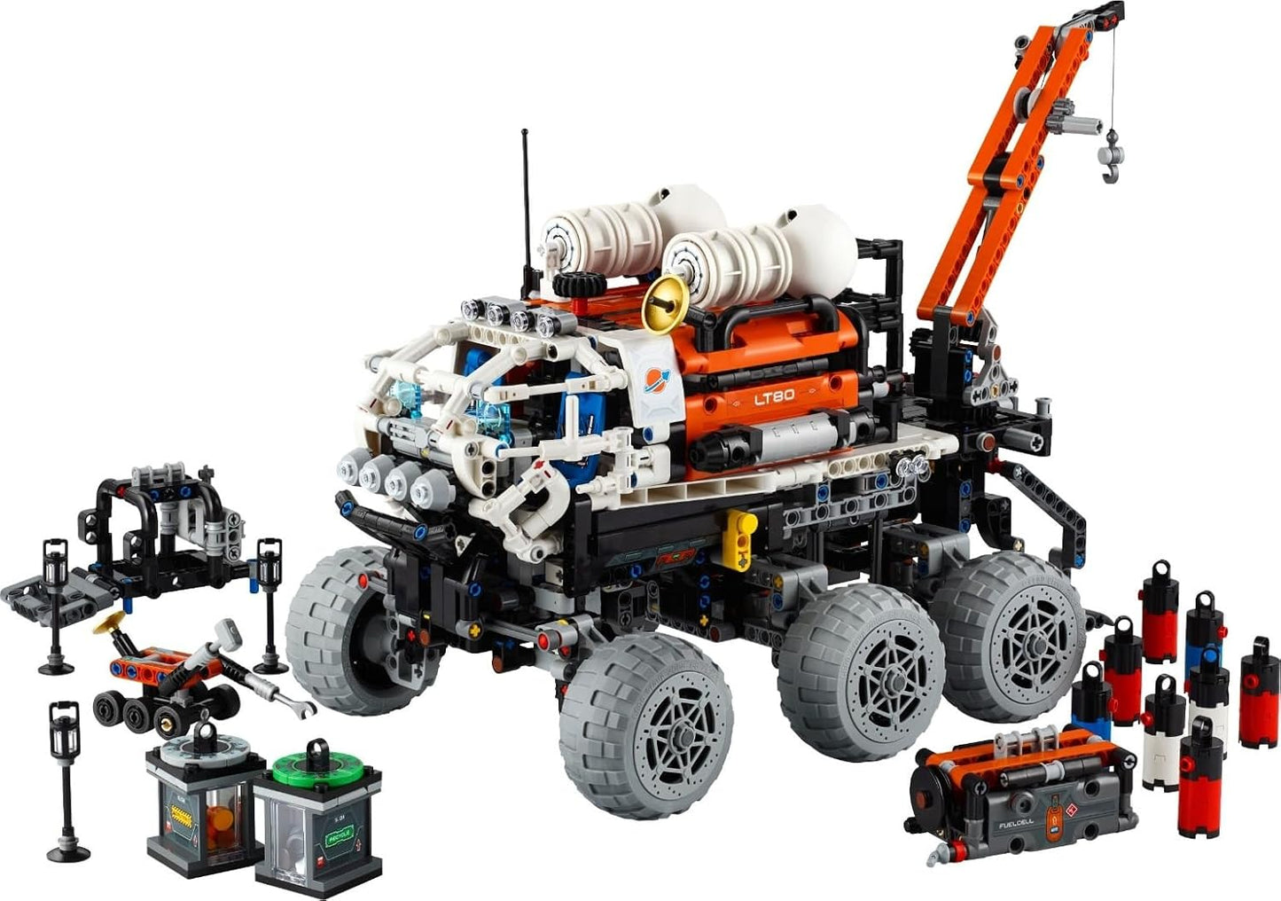 LEGO Technic Mars Exploration Rover, Space Toy, Based on NASA Spacecraft, Space Building Kit, Toy for Children, Gift for Boys & Girls from 11 Years 42180