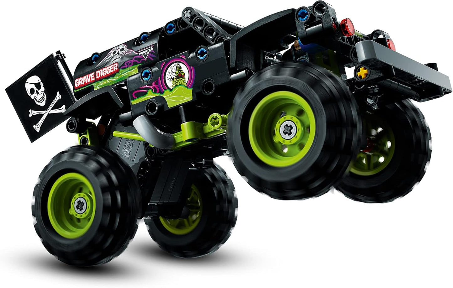 LEGO 42118 Technic Monster Jam Grave Digger Truck Toy or Off-Road Buggy, 2-in-1 Construction Kit